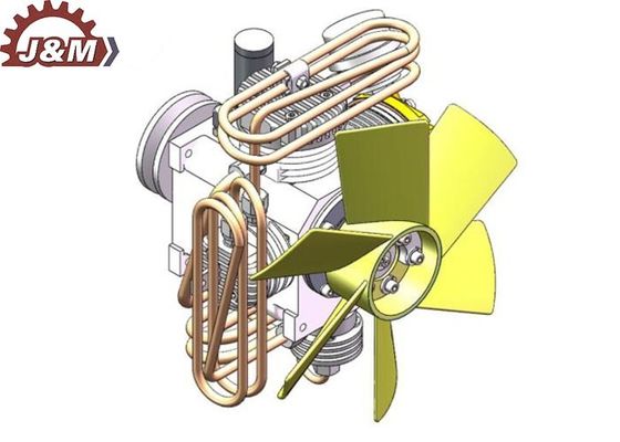 100L/Min 0.35L Tank 2.2KW Four Stage Compressor For Shooting